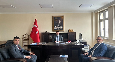 Ağrı İŞKUR Müdürü Ataş’tan Diyadin Kaymakamı Karali’ye ziyaret