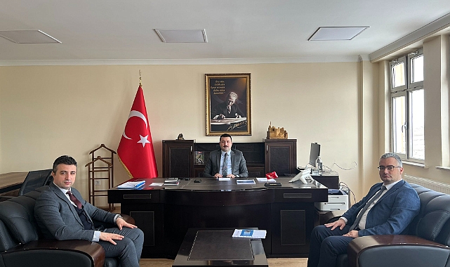 Ağrı İŞKUR Müdürü Ataş’tan Diyadin Kaymakamı Karali’ye ziyaret
