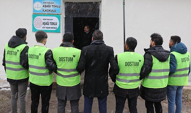 Ağrı Taşlıçay'da "Dostum Derneği" kuruldu