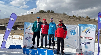 Ağrılı sporcu Biathlon Türkiye Şampiyonası’nda 1’inci oldu