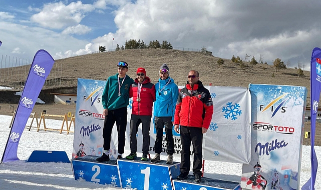 Ağrılı sporcu Biathlon Türkiye Şampiyonası’nda 1’inci oldu