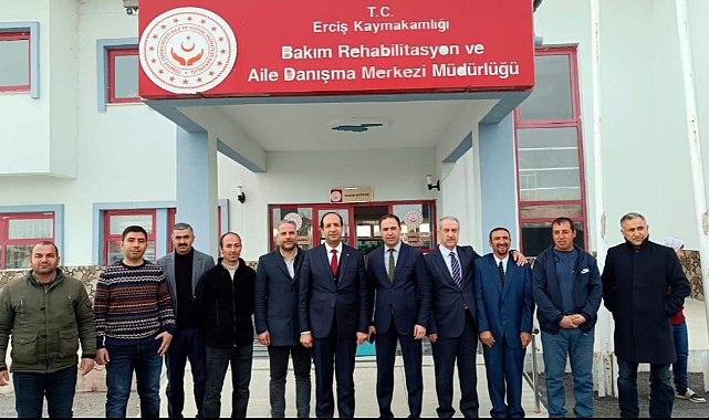AK Parti Erciş Belediye Başkan Adayı Fatih Çiftci'den Bakım Rehabilitasyon ve Aile Danışma Merkezi Ziyaretine Dair