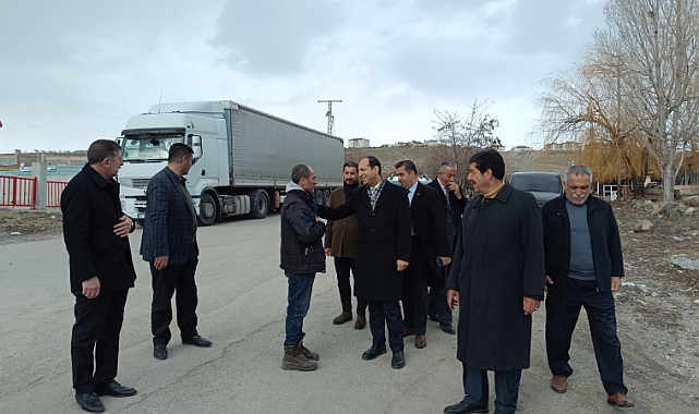 AK Parti Erciş Belediye Başkan Adayı Fatih Çiftçi Sanayi Esnafıyla Görüştü