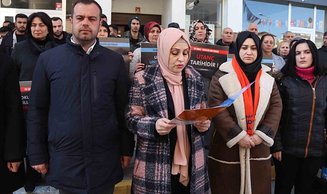 AK Parti Iğdır İl Başkanlığı 28 Şubat darbesini kınadı