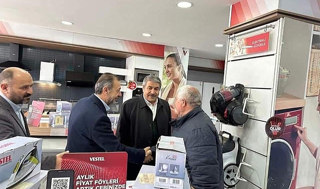 Ak Parti Patnos Belediye Başkan Adayı Abdulhalik Taşkın Esnaf Ziyaretlerine Devam ediyor
