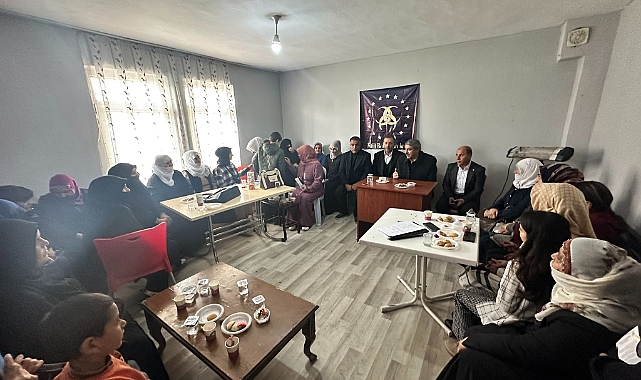 Ak Parti Patnos Heyetinden Patnos Milli Beka Hareketine Ziyaret