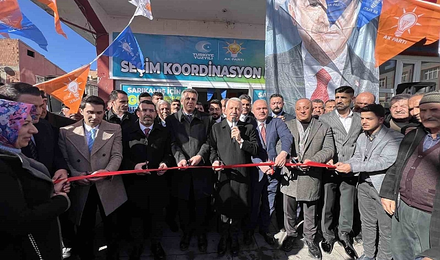 AK Parti Sarıkamış Seçim Koordinasyon Merkezi Açıldı