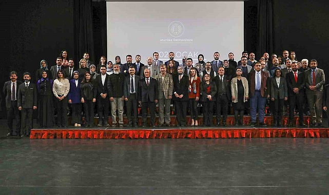 Atatürk Üniversitesi'nde Bilimsel Teşvik Töreni