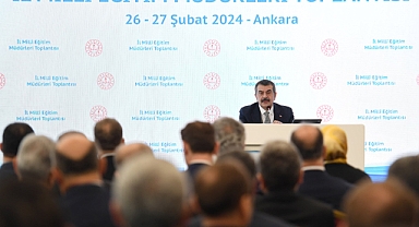 Bakan Tekin, 81 ilin Milli Eğitim Müdürleriyle bir araya geldi