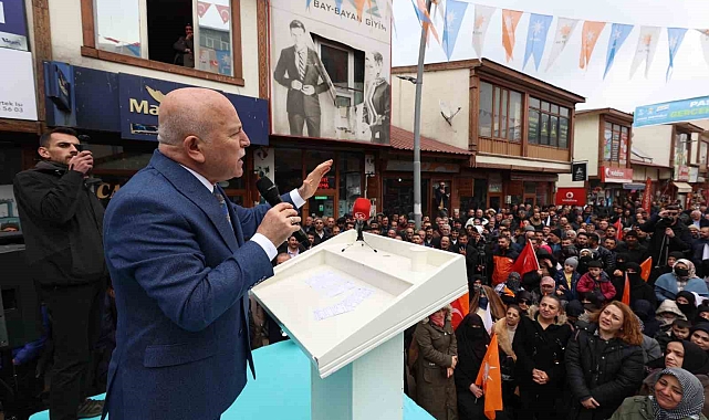 Başkan Sekmen'e Pasinler'de Sevgi Seli