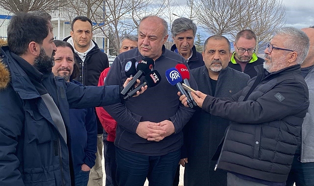 Bilim adamları İliç'teki maden sahasında incelemelerde bulundu
