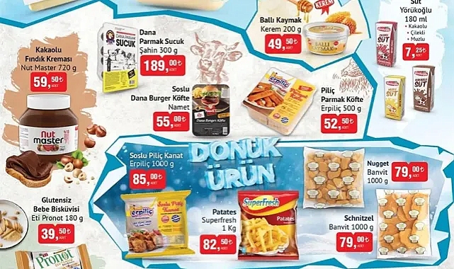 BİM 27 Şubat indirim kataloğu yayımlandı. Tam yağlı kaşar peyniri 219 TL