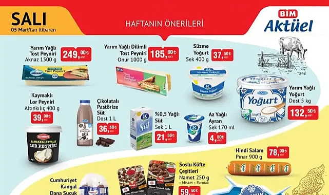 BİM 5 Mart 2024 Tarihli Aktüel Kataloğu Yayınlandı?