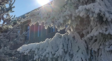 Çıldır'da termometreler çıldırdı: Hayat -33 derece dondu