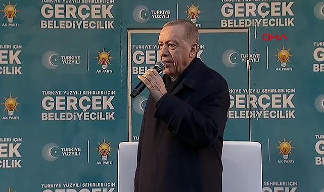 Cumhurbaşkanı Erdoğan: Her sözümüzün altında hizmet yatıyor