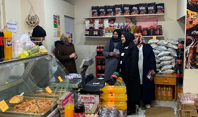 Dem Parti Erciş Belediyesi Eş Başkan Adayları Esnaf  Ziyaretlerine Devam Ediyor