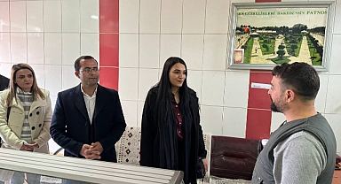 DEM Parti Patnos Belediye Eş Başkan Adayları esnafları ziyarette bulundu (Videolu Haber)