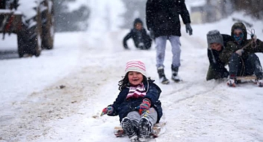 Diyadin'de eğitime kar engeli