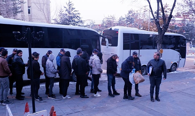 Erzurum merkezli 20 ilde 'Sibergöz-20' operasyonu