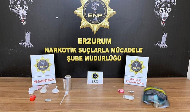 Erzurum polisi iş başında: Zehir tacirlerine göz açtırılmıyor