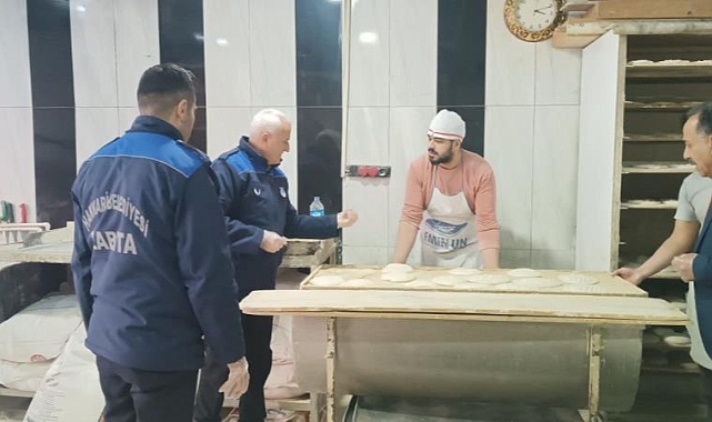 Fırınlarda tırnak kontrolü yapıldı