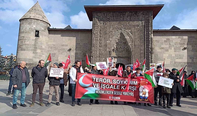 Gazze İçin Sessiz Yürüyüş 13. hafta