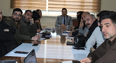 Hamur’da Ölçme ve Değerlendirme toplantısı yapıldı