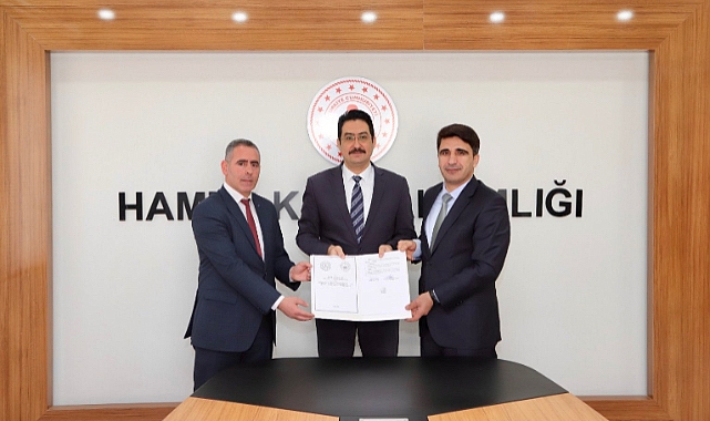 Hamur SYDV ve İlçe Milli Eğitim Müdürlüğü arasında protokol imzalandı