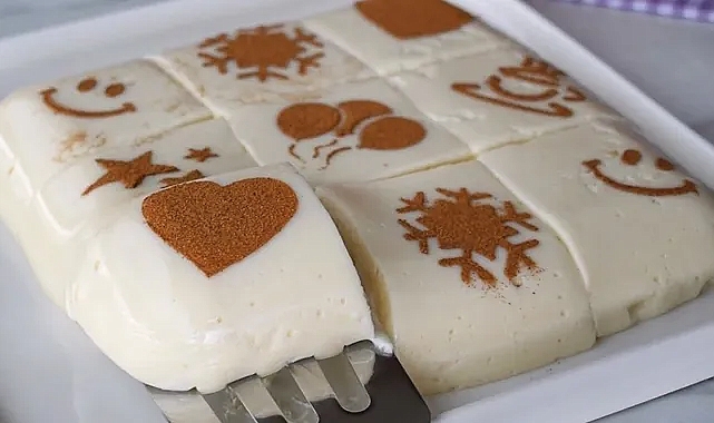 Herkesi tatlıya doyuracak: Kolayca yapabileceğiniz enfes Yalancı Tavuk Göğsü tarifi