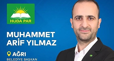 HÜDA PAR Ağrı Adayı Yılmaz, "Belediyeye geldiğimizde hiçbir işçiyi işten çıkarmayacağız"