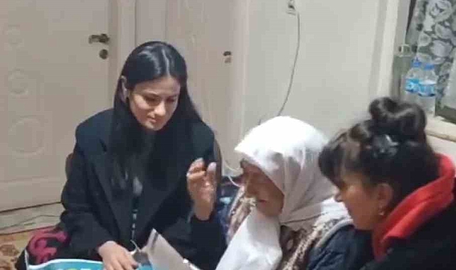 Iğdırlı teyzeden Cumhurbaşkanı Erdoğan'a manili sevgi gösterisi