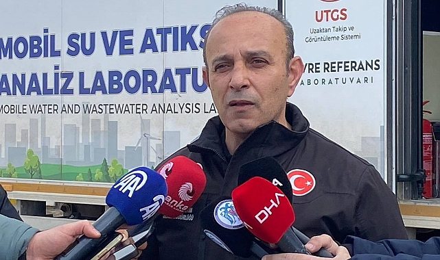 İliç'te toprak kaymasının olduğu alanda Mobil Su ve Atık Su Analiz Laboratuvarı ile anlık analizler yapılıyor