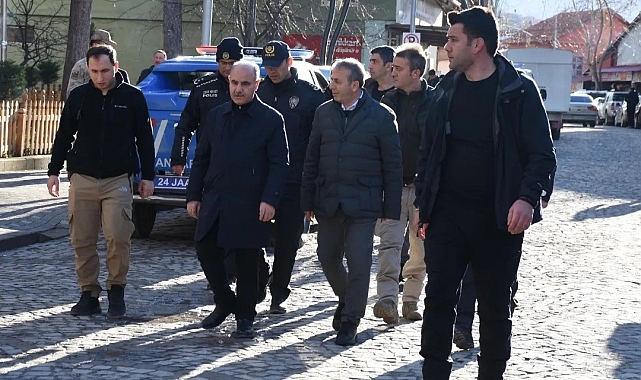 İliç'teki çalışmalara emniyetten tam destek