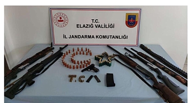 Jandarma kaçakçılara geçit vermiyor: 7 adet ruhsatsız silah ele geçirildi