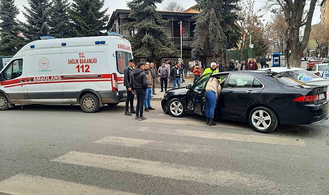 Kars'ta trafik kazası: 1 yaralı