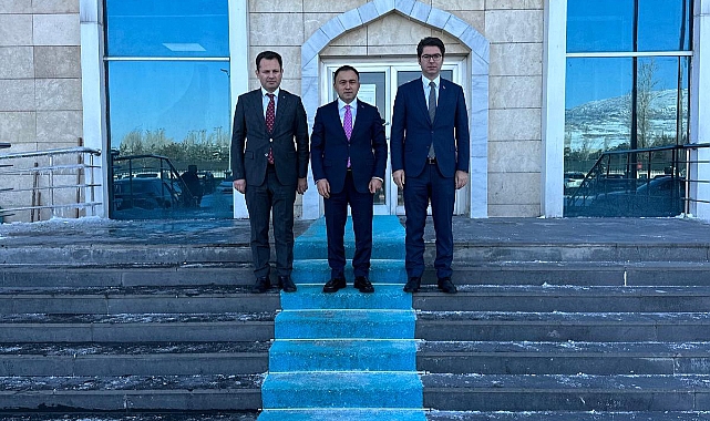 Kaymakam Yusuf Cankatar'a  veda ziyaretleri
