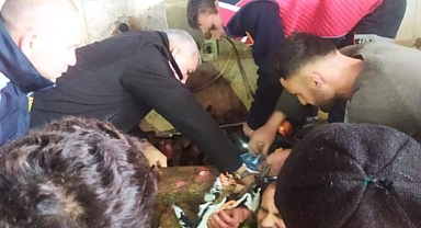 Kolunu makineye kaptıran işçi ağır yaralandı