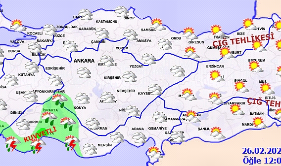 Mart 2024: Ülke Genelinde Hava Durumu Tahmini