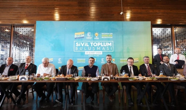 Milli Eğitim Bakanı Yusuf Tekin, STK temsilcileri ile bir araya geldi