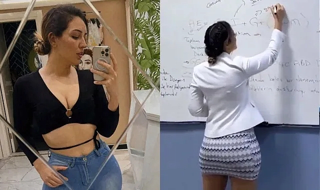 Mini etekli KPSS öğretmeni Figen Atalay tarzıyla sosyal medyayı salladı! Fidan Atalay beyaz pantolon ve ceket kombiniyle yıldız gibi parladı