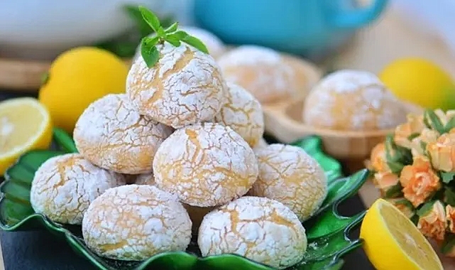 Mutfakta yeni trend: Sağlıklı ve lezzetli Limonlu Kurabiye tarifi