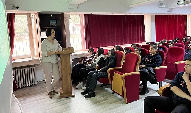 Nazilli'de öğrencilere 'Gıda Okuryazarlığı ve Etiket Okuma Eğitimi' verildi