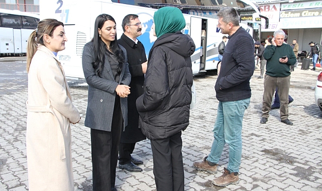 Patnos Dem Parti Heyetinden Otogar Esnafına Ziyaret