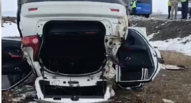 Patnos Doğansu Köyü'nde feci kaza: 7 yaralı