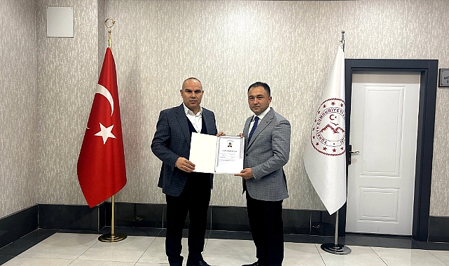 Patnos kaymakamına veda yemeği