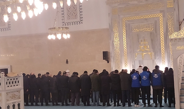 Patnos'ta 6 Şubat "Asrın Felaketinde" hayatını kaybedenler için dua edildi