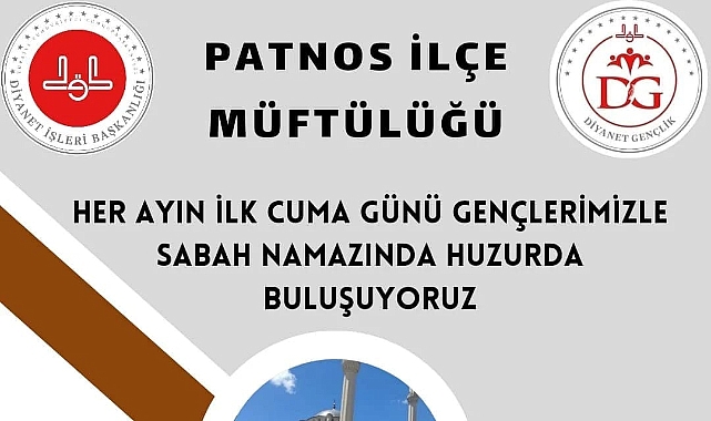 Patnos'ta Camii Gençlik Buluşmalarına Devam