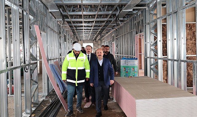 Prefabrik kente ilk ve ortaokul yapılıyor
