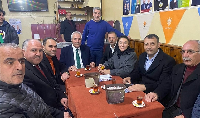 Ruken Kilerci ve Mehmet Salih Aydın ile Ak Parti Heyeti Eleşkirt'e Çıkartma Yaptı!
