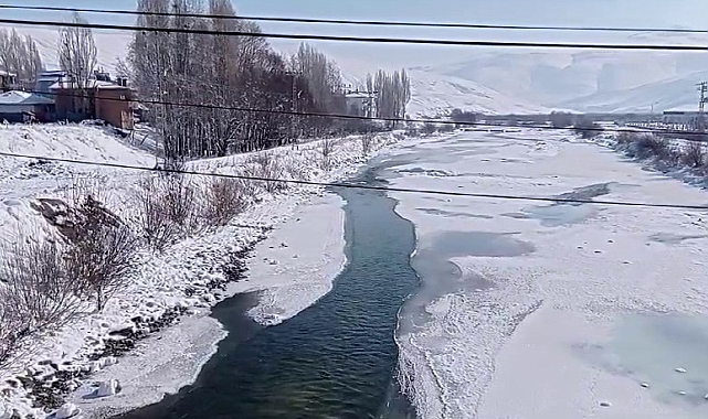 Sibirya Soğukları; Aras Nehri'ni dondurdu